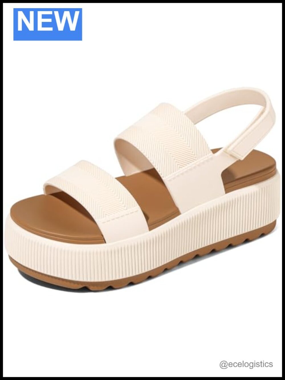 Womens Platform Water Sandals Chunky Wedge Lug Sole Comfortable Waterproof